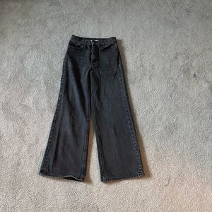 BDG Black Flare Wide Leg Jeans